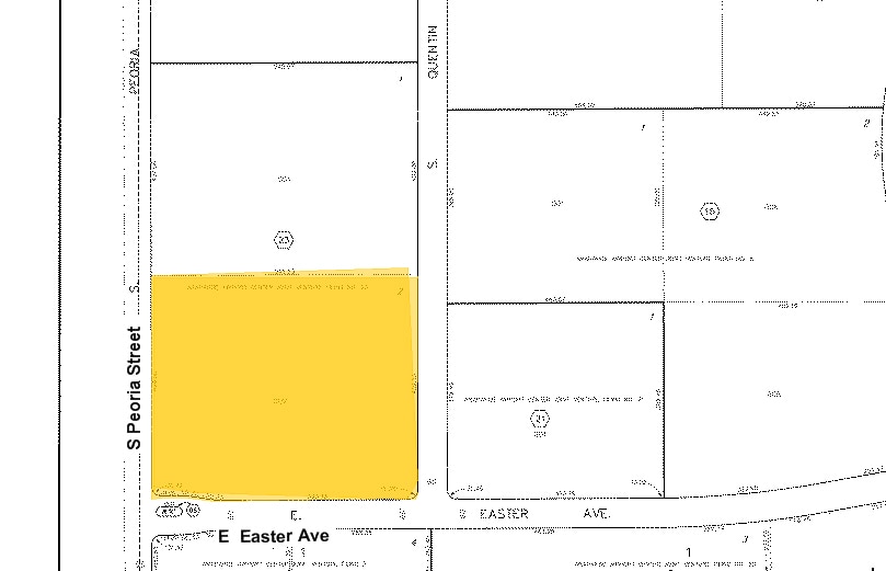 6981 S Quentin St, Englewood, CO for lease - Plat Map - Image 2 of 4