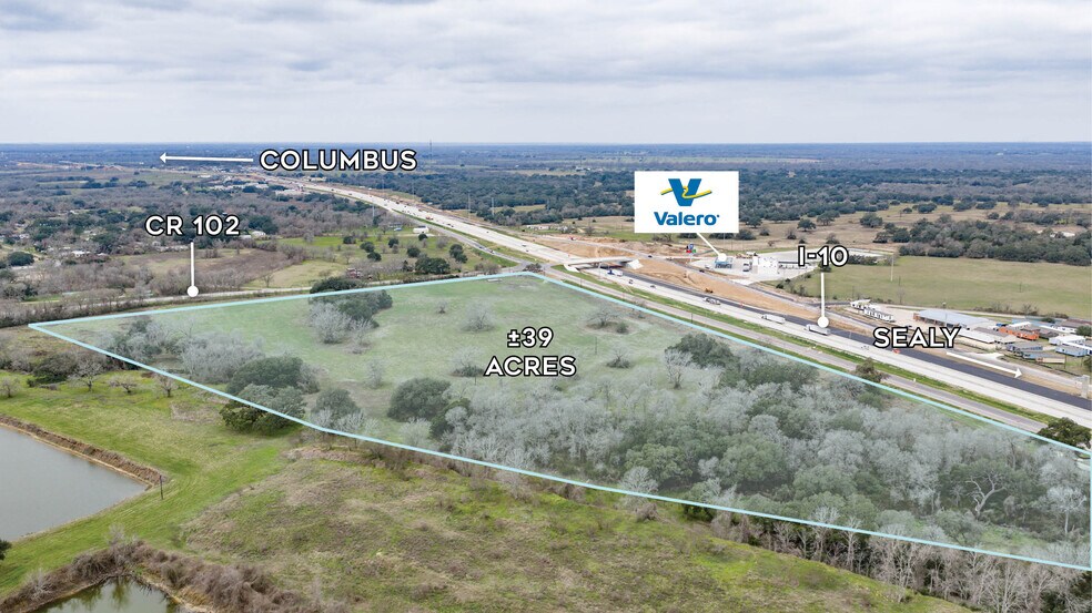 I-10 & FM 102, Alleyton, TX à vendre - Photo du bâtiment - Image 3 de 4
