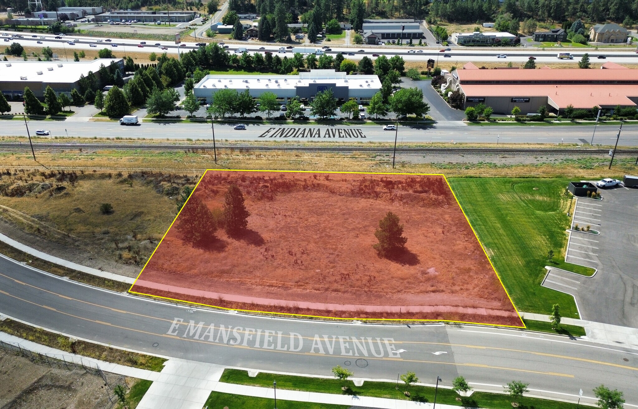 13600 E Mansfield Ave, Spokane Valley, WA à vendre Aérien- Image 1 de 2