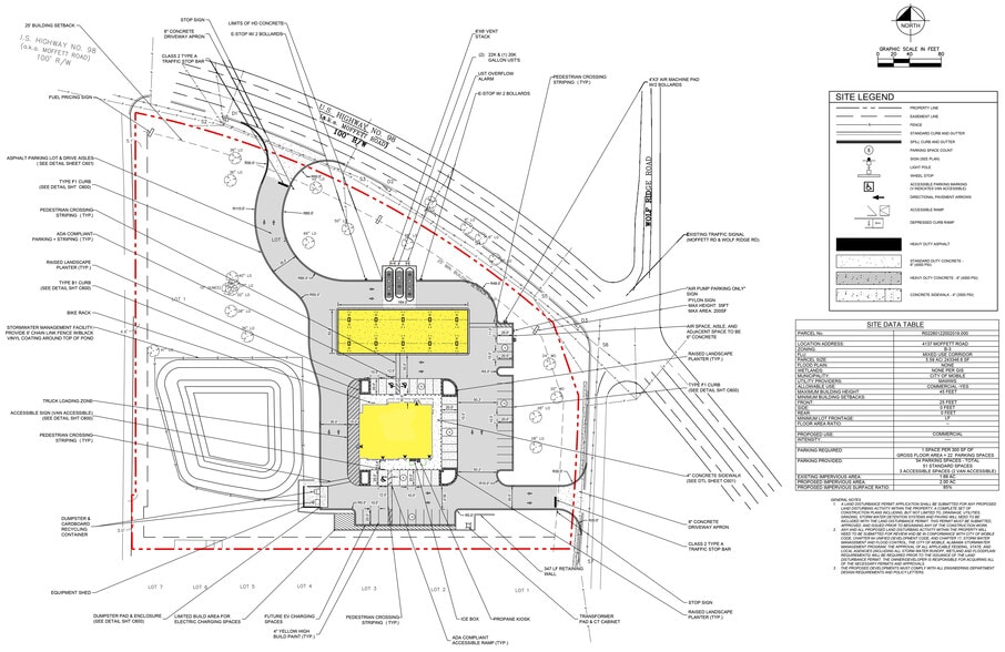 4125-4203 Moffett, Mobile, AL for sale - Building Photo - Image 3 of 5