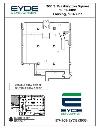 Plus de détails pour 300 S Washington Sq, Lansing, MI - Bureau à louer