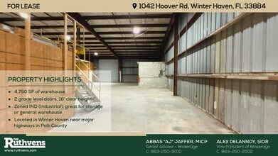 1042 Hoover Rd, Winter Haven, FL à louer - Vidéo sur l’inscription commerciale 