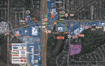 10838-10842 Potranco Rd, San Antonio, TX - Aérien  Vue de la carte - Image1