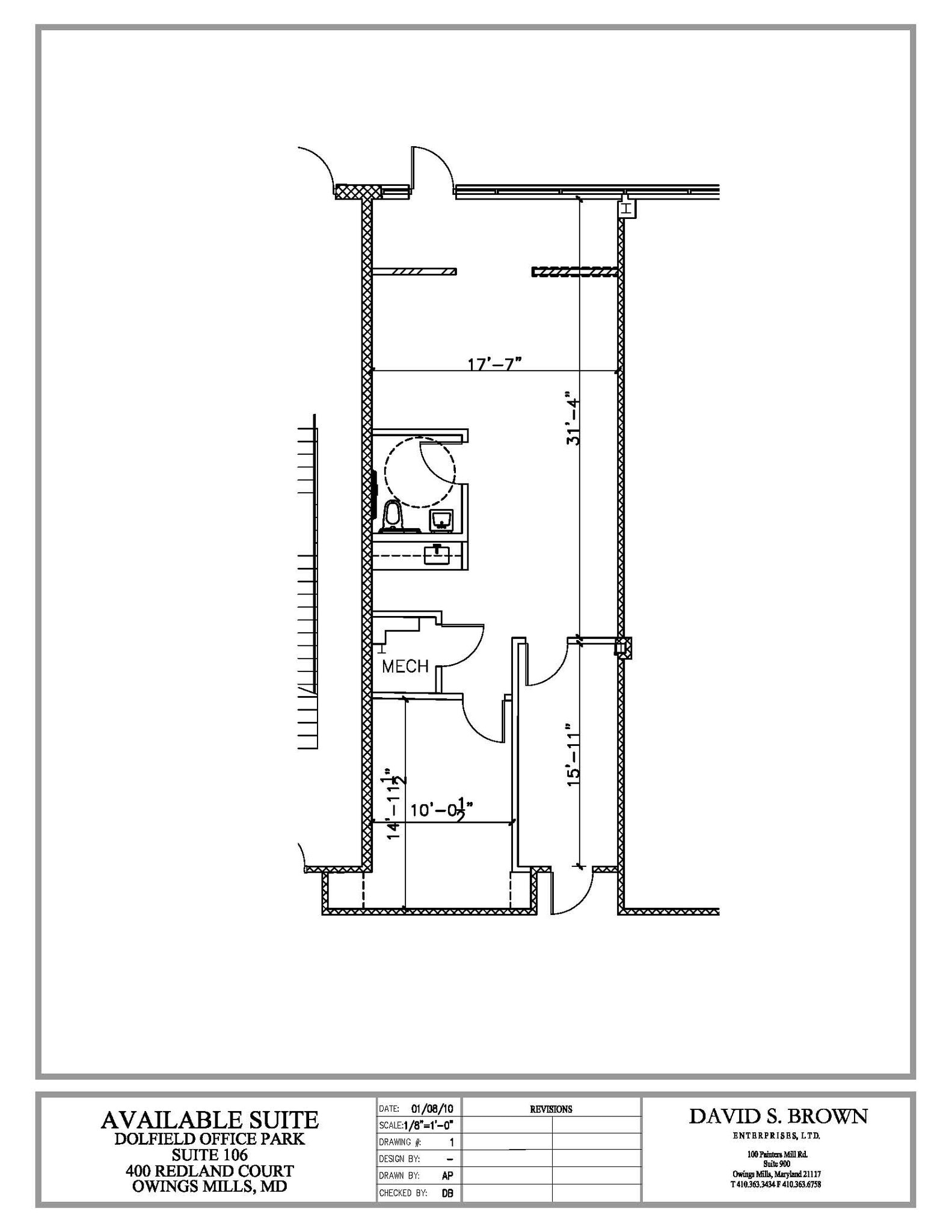 300 Redland Ct, Owings Mills, MD for lease Floor Plan- Image 1 of 1