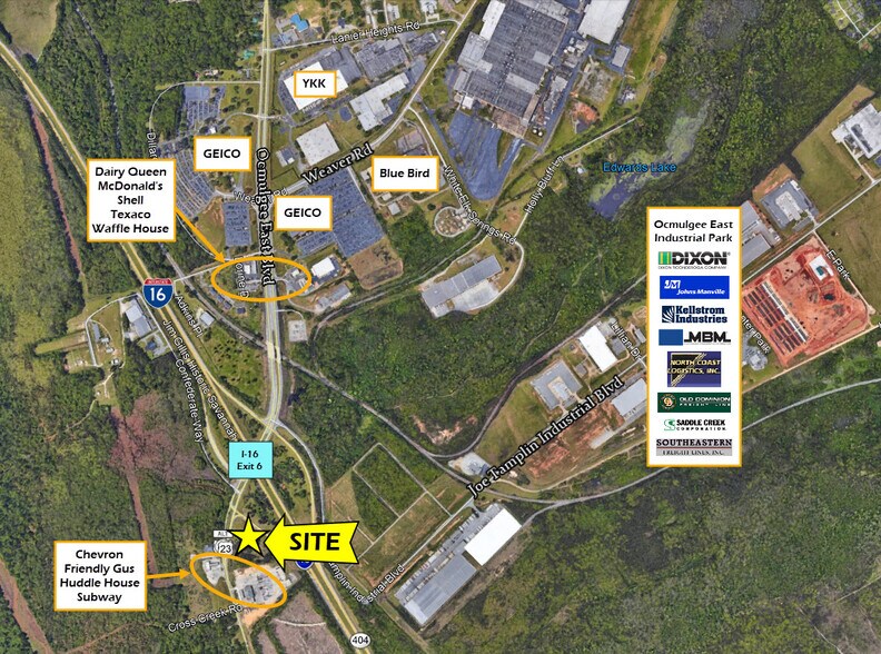 4816 Ocmulgee East Blvd, Macon-Bibb, GA à vendre - Photo principale - Image 1 de 2