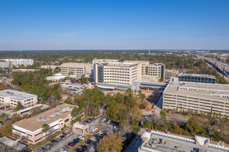 1001 Medical Plaza Dr, The Woodlands, TX - AERIAL  map view