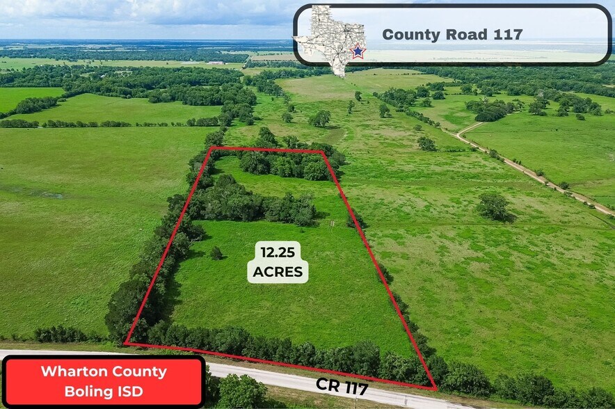 0 County Road 117, Wharton, TX à vendre - Aérien - Image 1 de 37