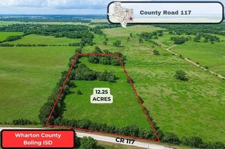 Plus de détails pour 0 County Road 117, Wharton, TX - Terrain à vendre