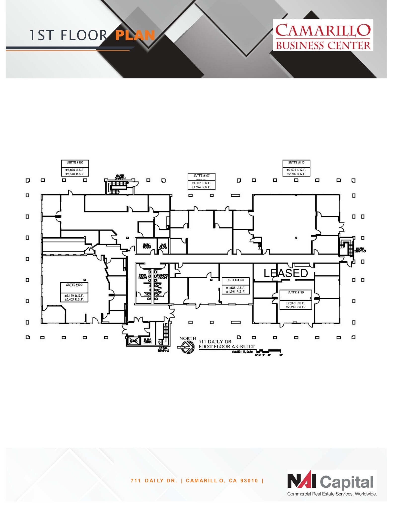 711 E Daily Dr, Camarillo, CA for lease Site Plan- Image 1 of 1