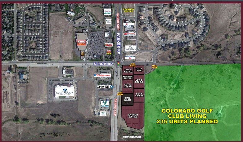 Parker Road & Stroh Road Rd, Parker, CO à vendre Photo du bâtiment- Image 1 de 4