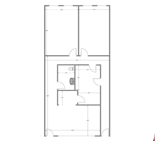 6000 Monona Dr, Monona, WI for lease - Floor Plan - Image 2 of 2