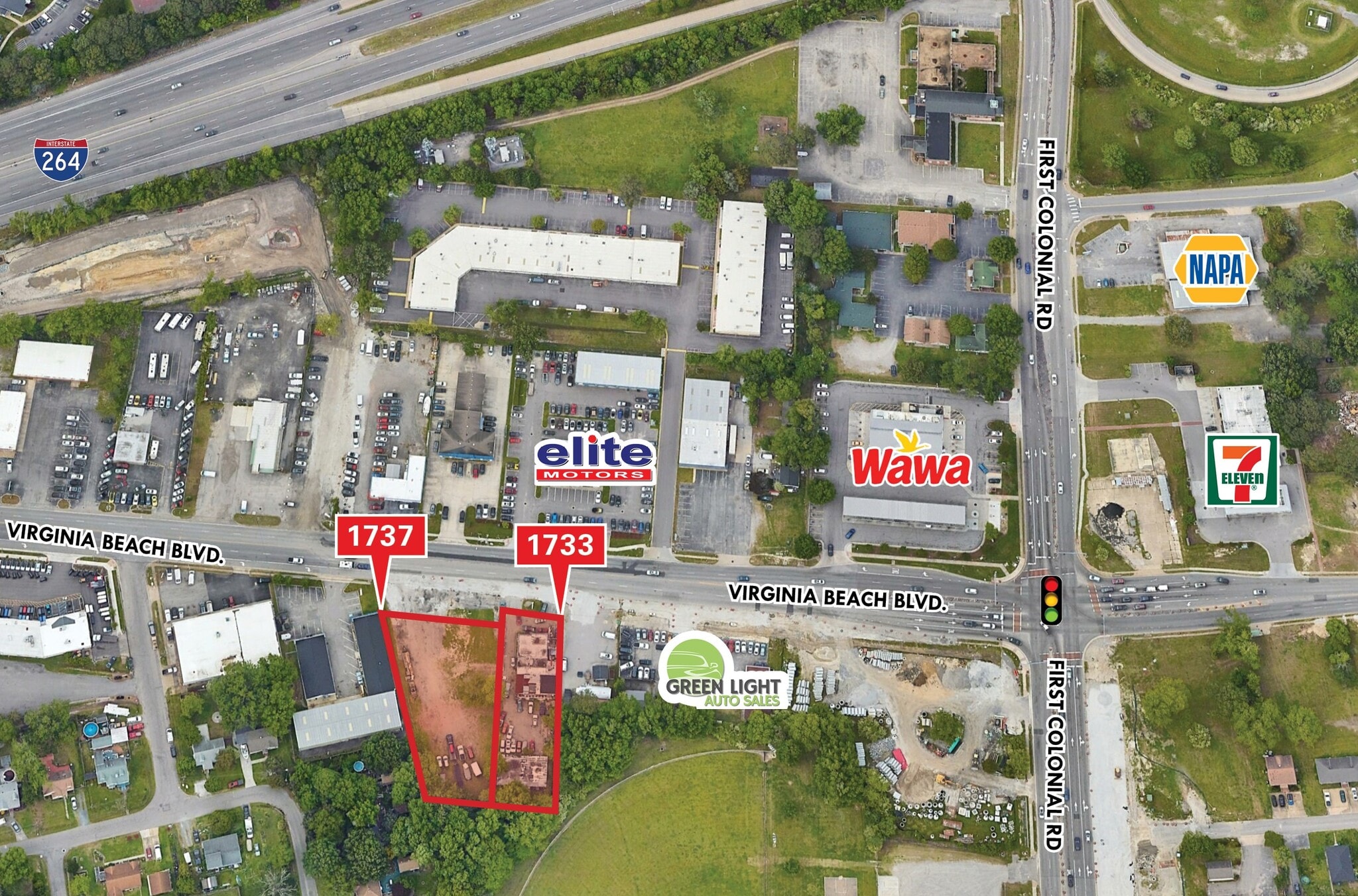 1733 Virginia Beach Blvd, Virginia Beach, VA à vendre Photo du bâtiment- Image 1 de 3