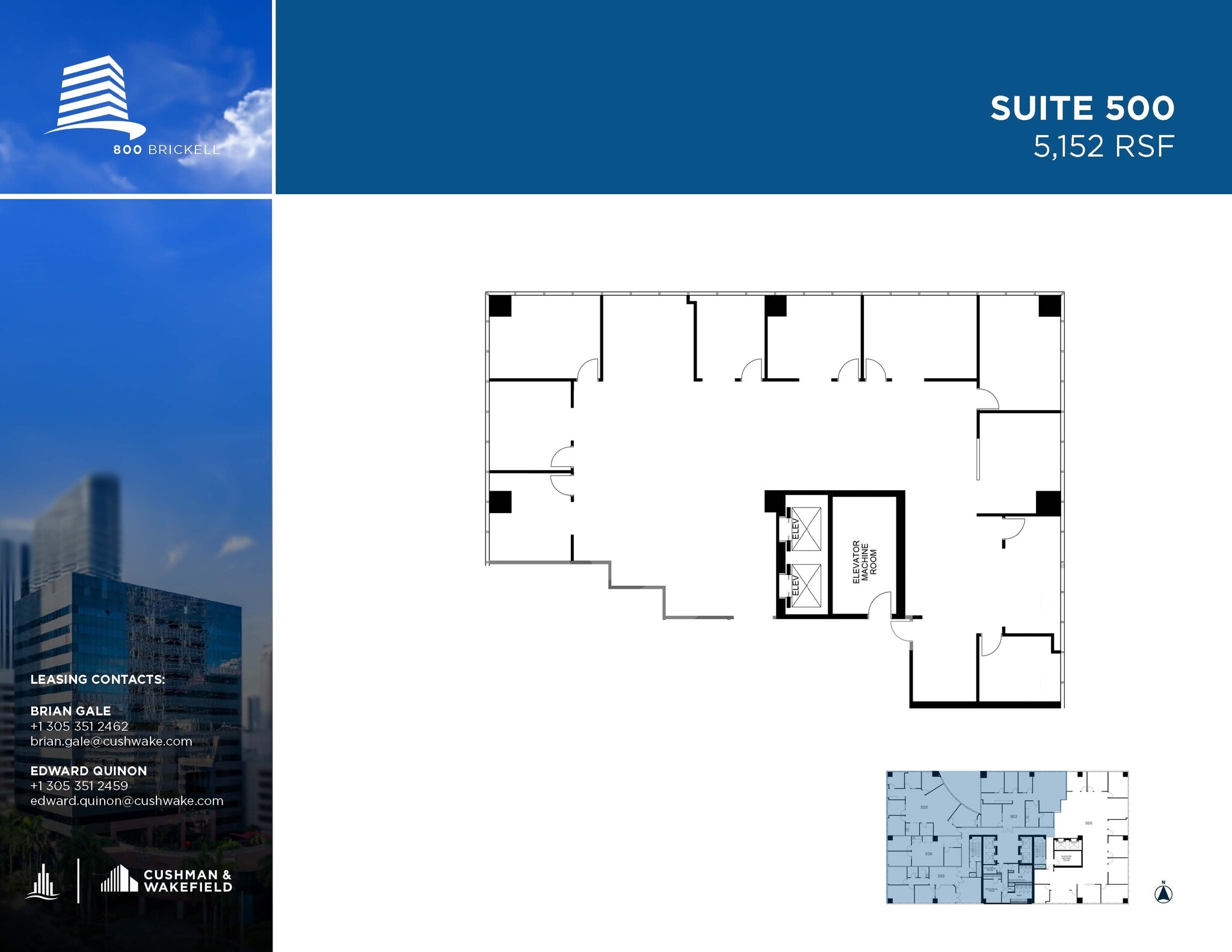 800 Brickell Ave, Miami, FL for lease Interior Photo- Image 1 of 1