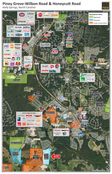 1100 Piney Grove Wilbon Rd, Holly Springs, NC for lease - Building Photo - Image 3 of 3