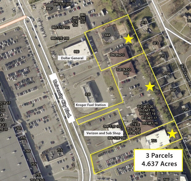 810 University City Blvd, Blacksburg, VA for sale - Site Plan - Image 3 of 14