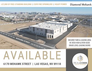 Plus de détails pour 6170 Mohawk St, Las Vegas, NV - Industriel à louer