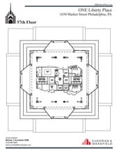 1650 Market St, Philadelphia, PA for lease Floor Plan- Image 1 of 1
