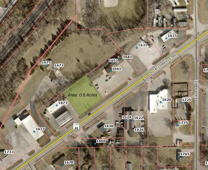 1665 Taylorville rd, Decatur, IL à vendre - Photo du bâtiment - Image 2 de 6