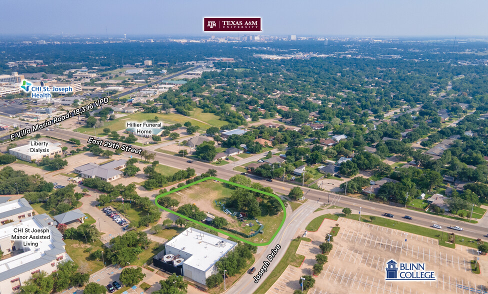 2100 29th st, Bryan, TX for sale - Aerial - Image 1 of 7