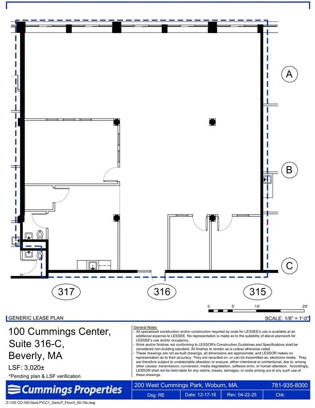 100 Cummings Ctr, Beverly, MA for lease Interior Photo- Image 1 of 1