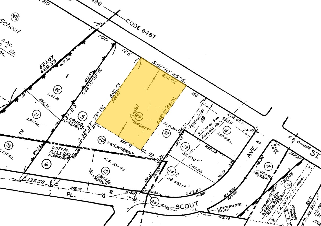 6840-6846 Suva St, Bell Gardens, CA for sale Plat Map- Image 1 of 1