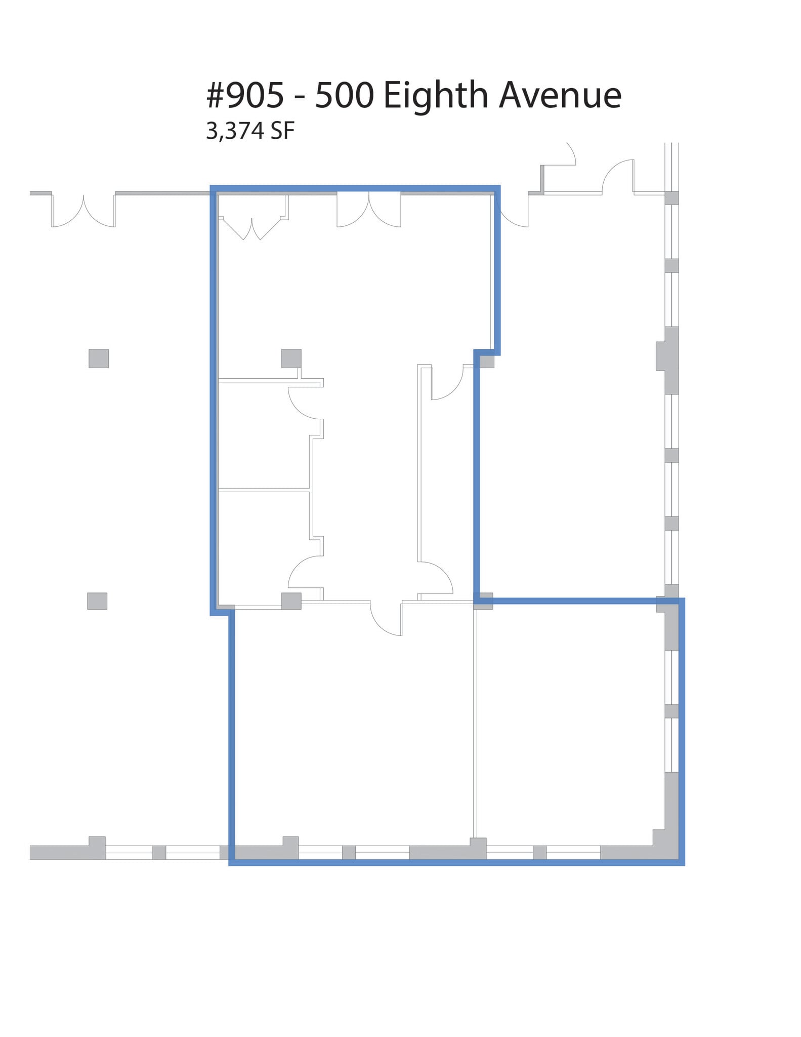 500 Eighth Ave, New York, NY à louer Photo intérieure- Image 1 de 1