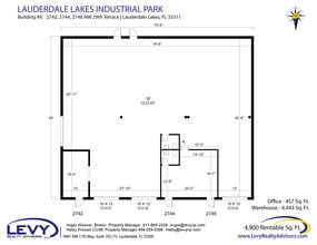 2696 NW 31st Ave, Lauderdale Lakes, FL for lease Floor Plan- Image 2 of 2