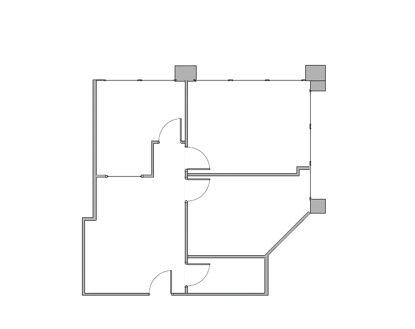 9550 Forest Ln, Dallas, TX à louer Plan d’étage- Image 1 de 1