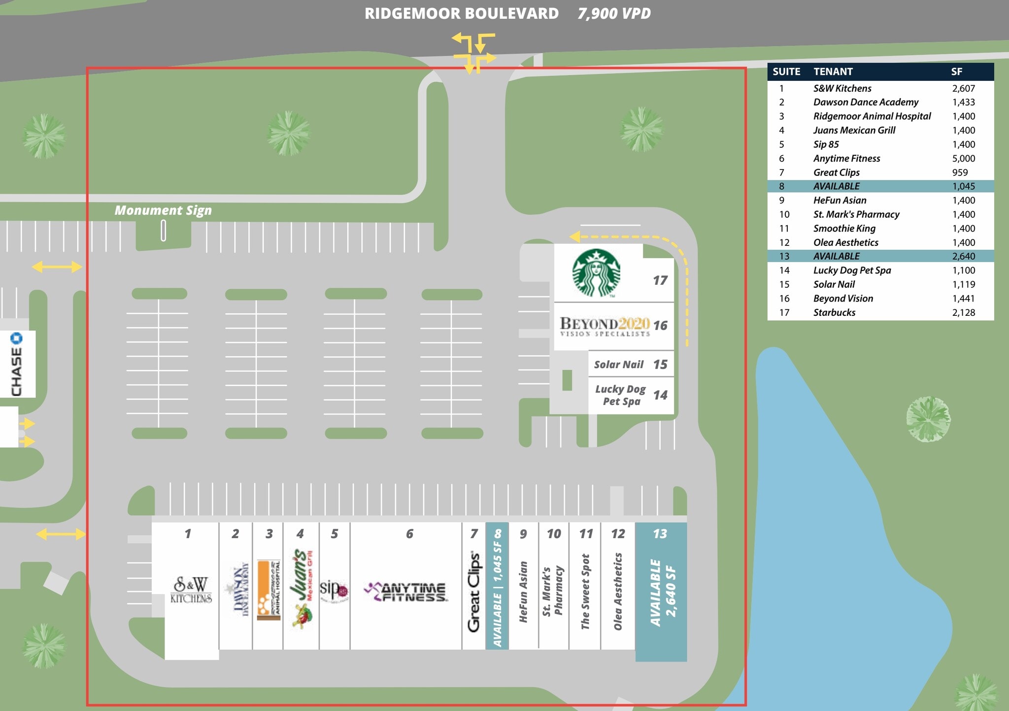 4930-4962 Ridgemoor Blvd, Palm Harbor, FL for lease Site Plan- Image 1 of 5