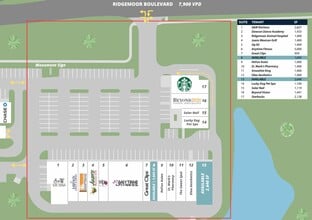 4930-4962 Ridgemoor Blvd, Palm Harbor, FL for lease Site Plan- Image 1 of 5