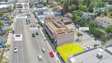 21506 Ventura Blvd, Woodland Hills, CA - Aérien Vue de la carte