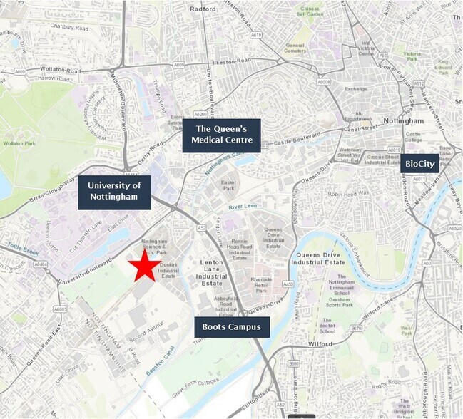 Jesse Boot Ave, Nottingham à louer - Photo du bâtiment - Image 3 de 19