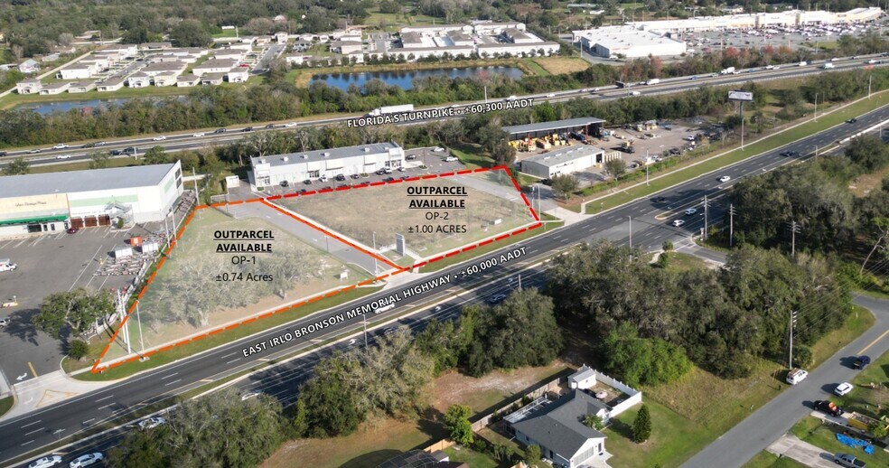 2643 E Irlo Bronson Memorial Hwy, Kissimmee, FL à louer - Aérien - Image 1 de 6