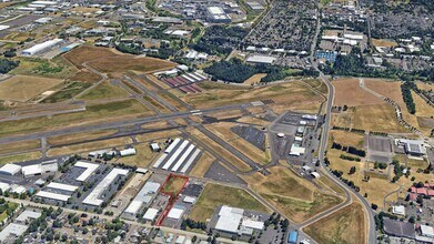 1N229DD00900, Hillsboro, OR - Aérien Vue de la carte