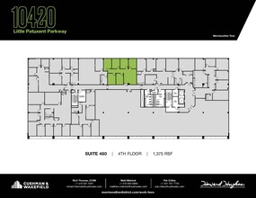 10480 Little Patuxent Pky, Columbia, MD for lease Floor Plan- Image 1 of 1