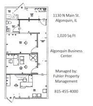1100-1158 N Main St, Algonquin, IL for lease Interior Photo- Image 2 of 2