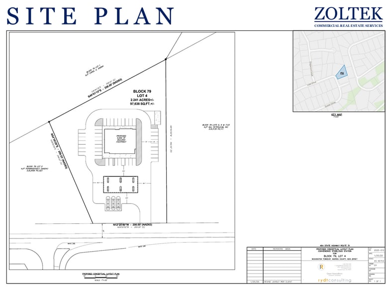 464 Route 31, Washington, NJ à louer - Plan de site - Image 2 de 5