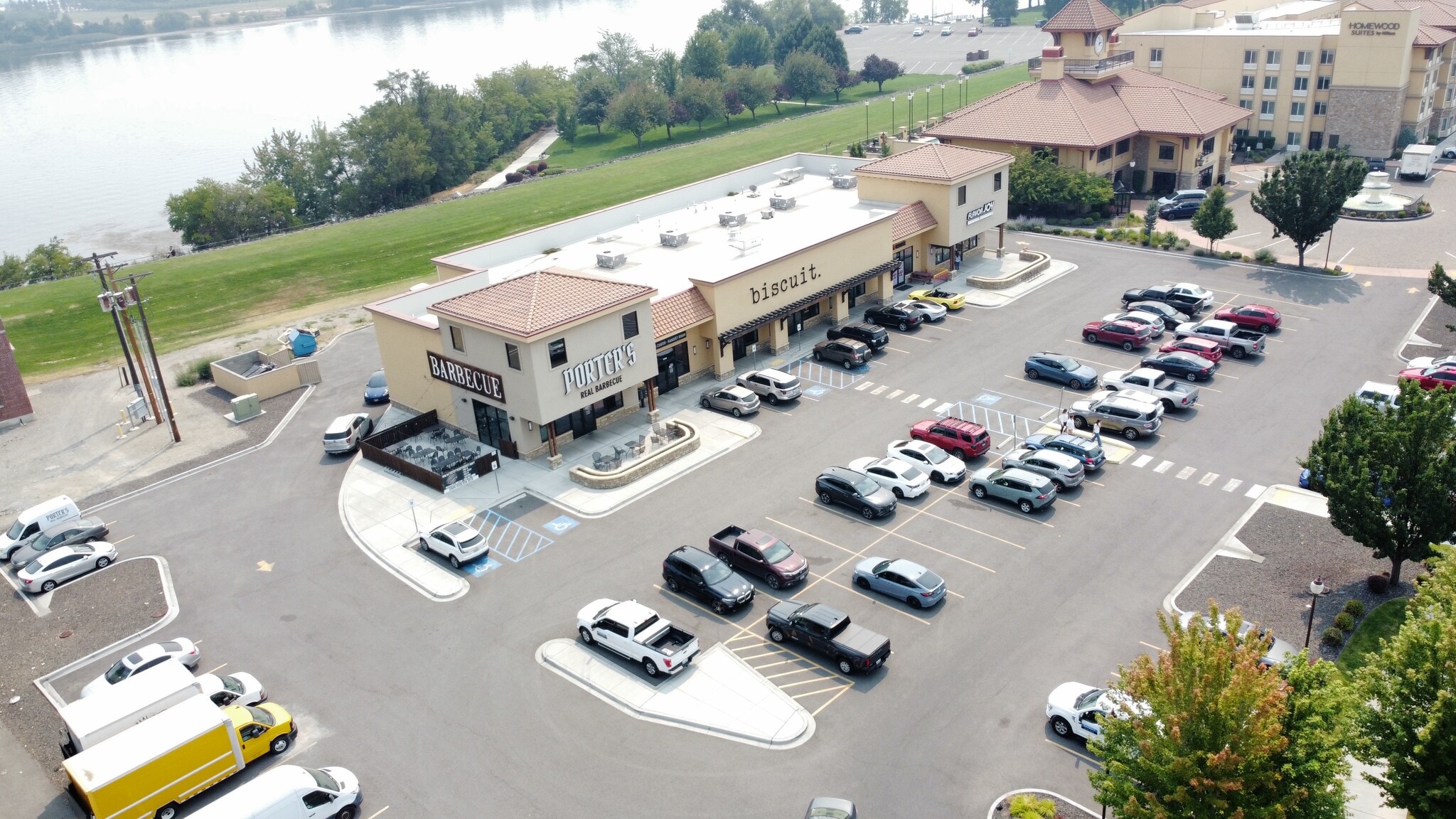 1084 George Washington Way, Richland, WA for lease Aerial- Image 1 of 10