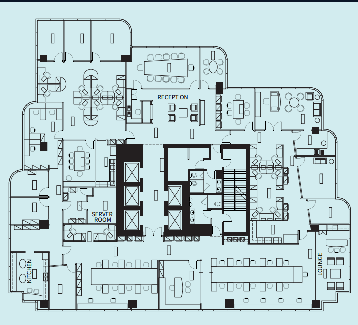 1095 W Pender St, Vancouver, BC for lease Floor Plan- Image 1 of 1