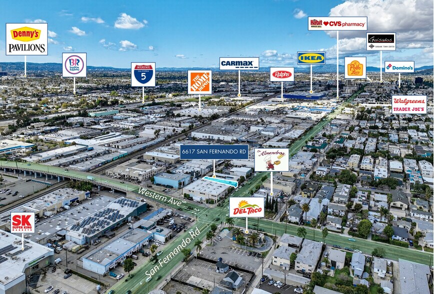 6617 San Fernando Rd, Glendale, CA à vendre - Photo du bâtiment - Image 2 de 22
