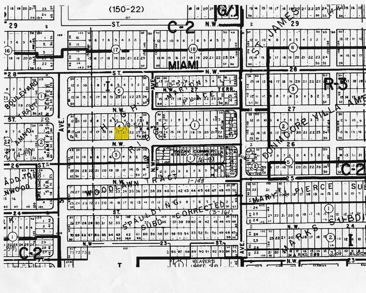 331 NW 26th St, Miami, FL à louer - Plan cadastral - Image 2 de 48