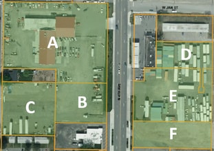1948 N 4th Ave, Pasco, WA - AERIAL  map view