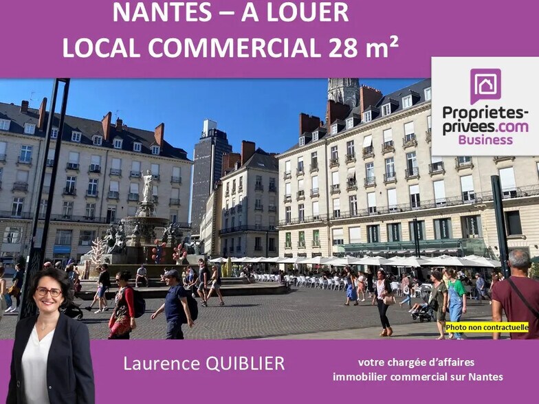 Commerce de détail dans Nantes à louer - Photo du bâtiment - Image 1 de 6