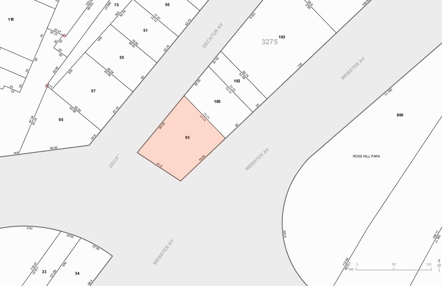 2535 Webster Ave, Bronx, NY for lease - Plat Map - Image 2 of 2