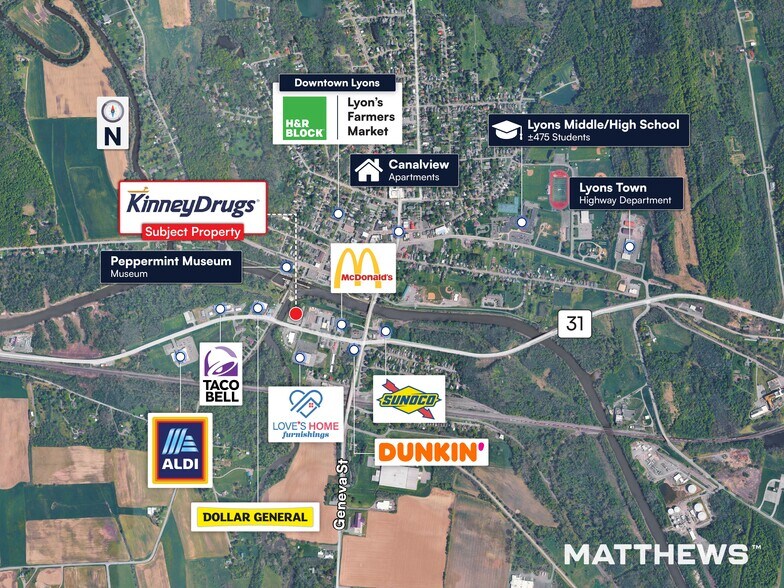 20 Forgham St, Lyons, NY à vendre - Photo du bâtiment - Image 3 de 4