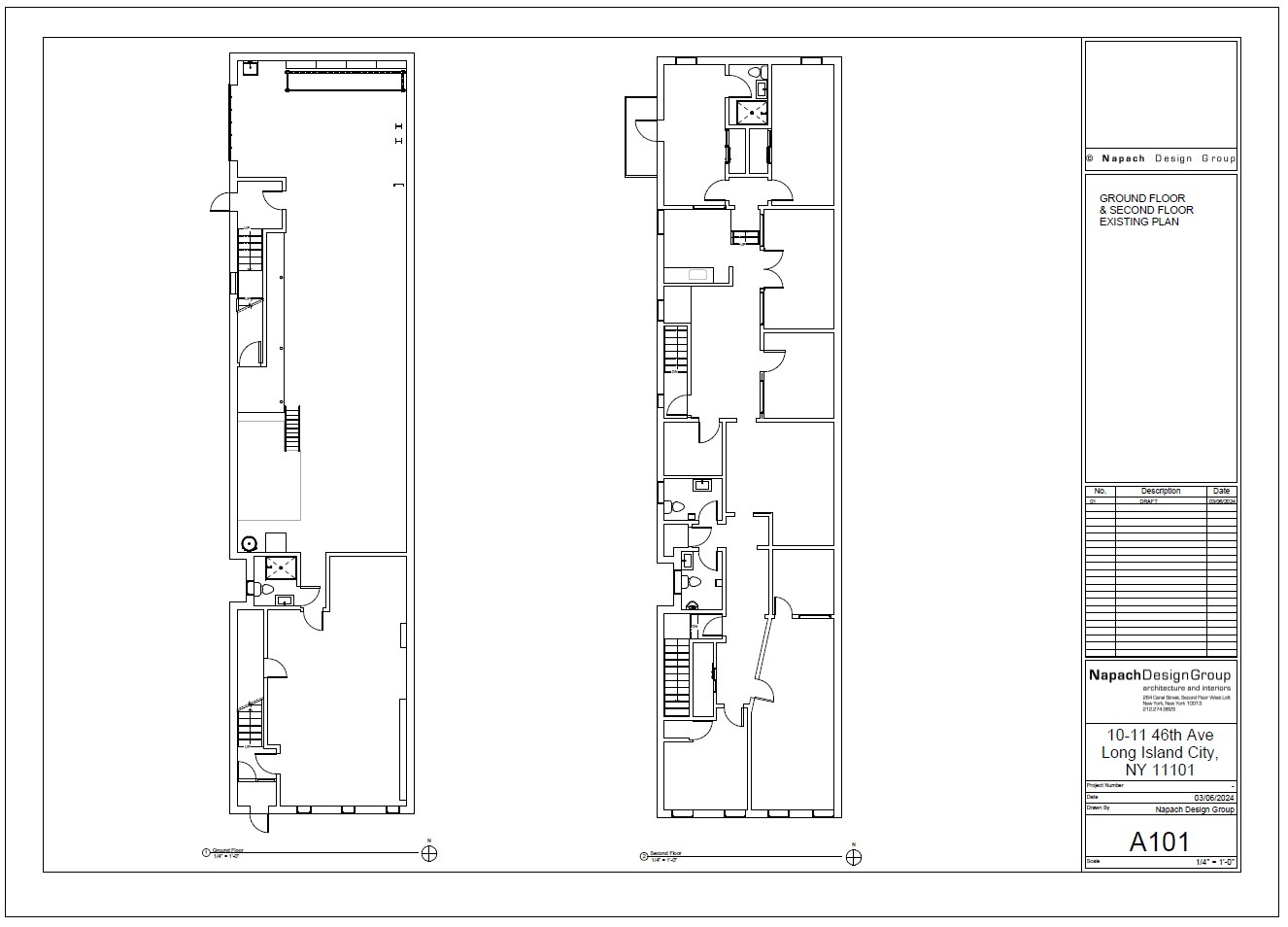 1011 46th Ave, Long Island City, NY à louer Plan d  tage- Image 1 de 12