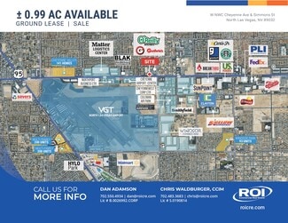 More details for 3000 Cheyenne, North Las Vegas, NV - Land for Sale