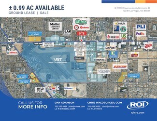 Plus de détails pour 3000 Cheyenne, North Las Vegas, NV - Terrain à vendre