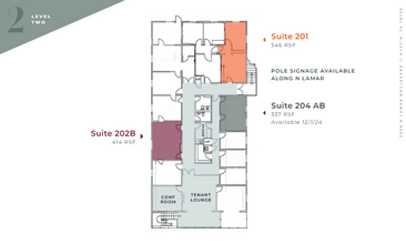 3906 N Lamar Blvd, Austin, TX for lease Floor Plan- Image 1 of 1