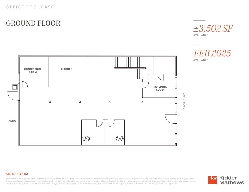 323-325 Pacific Ave, San Francisco, CA for lease Floor Plan- Image 1 of 1